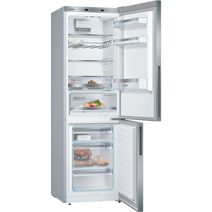 Bosch KGE36ALCA Serie 6 Kühl-Gefrierkombination, freistehend, edelstahl, LED, Schnellgefrieren, Breite 60 cm – Bild 6