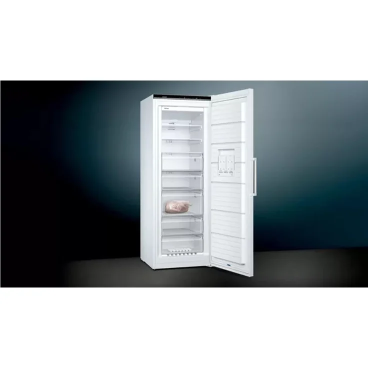 Siemens GS58NDWDP Gefrierschrank, freistehend, weiß, NoFrost, Schnellgefrieren, LED, Breite 70 cm, Energieklasse D – Bild 8