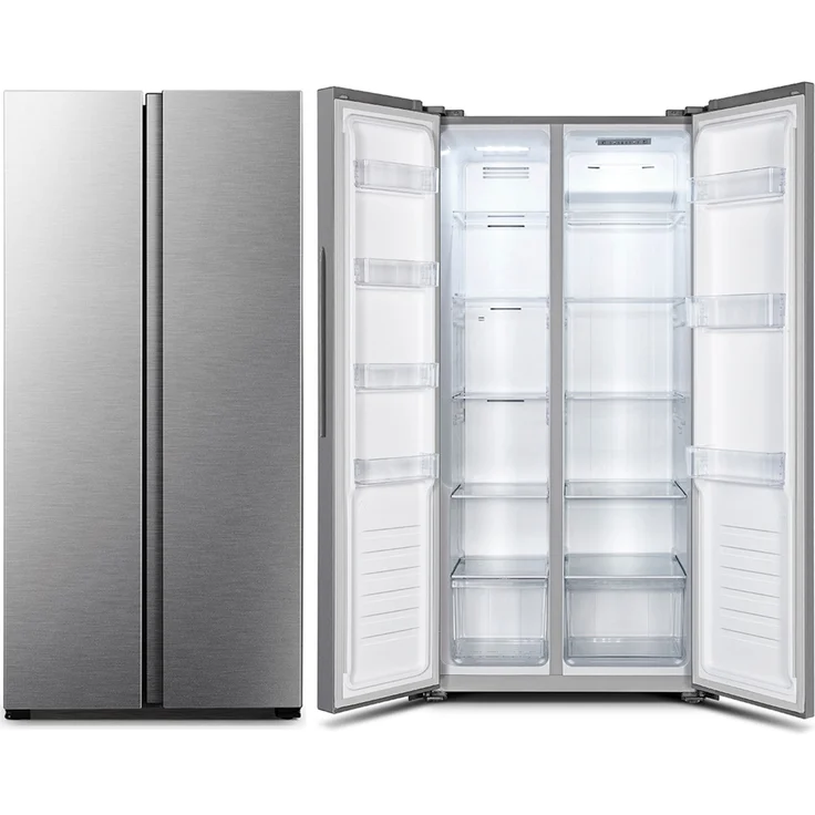 PKM SBSIX Side-by-Side-Kühlschrank, freistehend, inox, Breite 83.2 cm – Bild 10