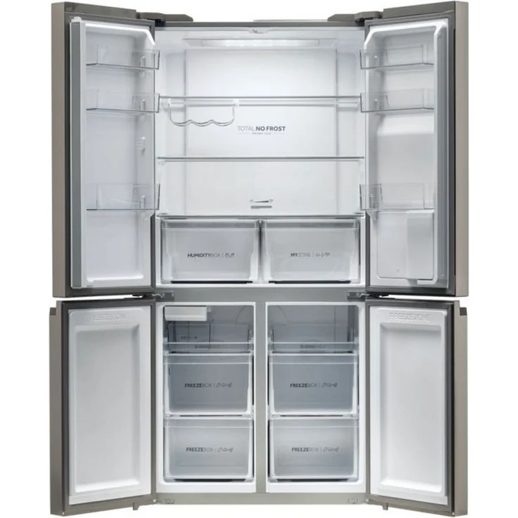 Haier HTF-520IP7 Side-by-Side-Kühlschrank, freistehend, Edelstahl, NoFrost, Wasser- und Eiswürfelspender, Wassertank, Schnellgefrieren, Breite 98 cm – Bild 12