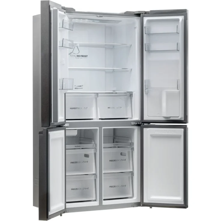 Haier HTF-520IP7 Side-by-Side-Kühlschrank, freistehend, Edelstahl, NoFrost, Wasser- und Eiswürfelspender, Wassertank, Schnellgefrieren, Breite 98 cm – Bild 10