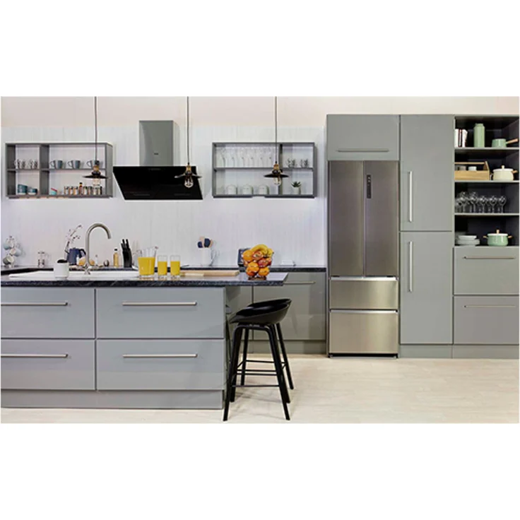 Haier HB20FPAAA French-Door-Kühlschrank, freistehend, silber, Total NoFrost, Energieklasse E – Bild 13