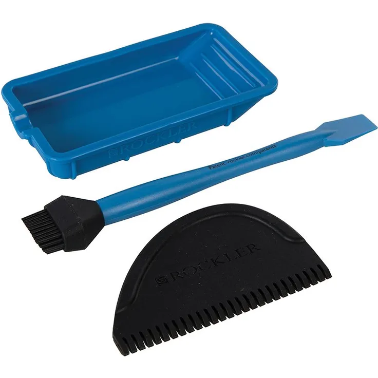 Rockler Leimauftragszubehör aus Silikon, 3-tlg Satz