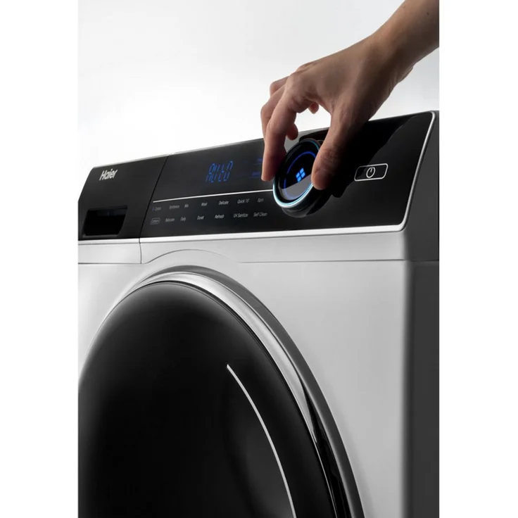 Haier HW100-B14979, Frontlader-Waschmaschine, A, Fassungsvermögen 10 kg, Standgerät, Breite 59,5 cm, Endezeitvorwahl, Dampffunktion – Bild 11