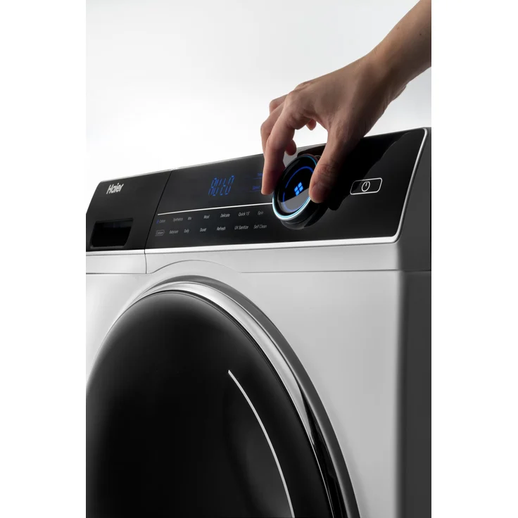 Haier HW80-B14979, Frontlader-Waschmaschine, A, Fassungsvermögen 8 kg, Standgerät, Breite 59,5 cm, Anzahl Programme: 10, Allergie-Programm, I-Pro Serie 7 – Bild 9