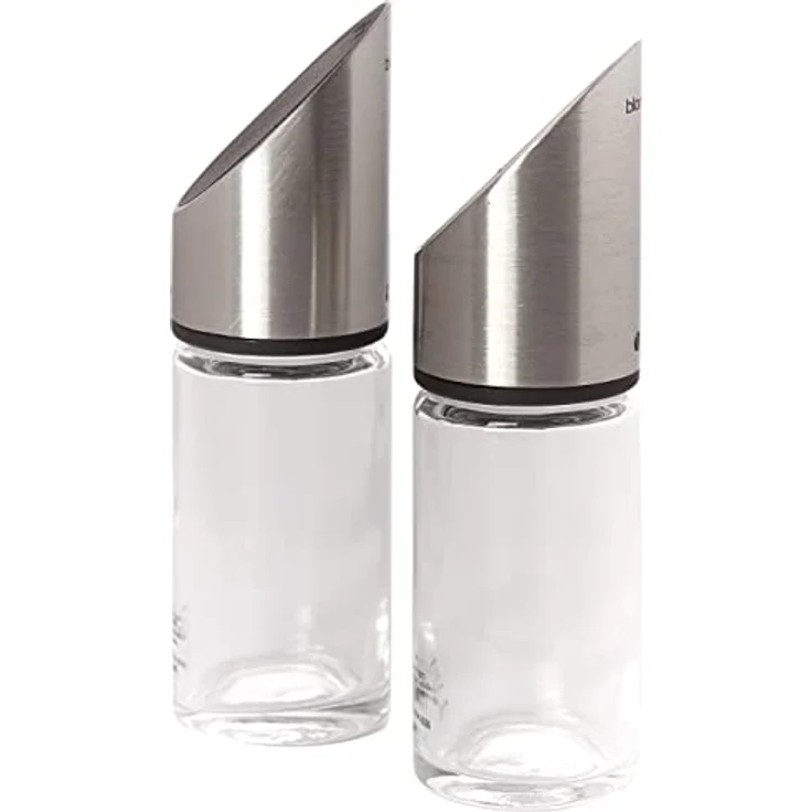 Blomus Pfefferset-63581 Salz- und Pfefferset, Glas, 12 x 4 cm – Bild 3
