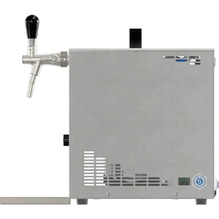 ich-zapfe Bierzapfanlage Komplett Set PYGMY 25 1-leitig, Trockenkühler aus Edelstahl, 35 L/h, inkl. Reinigungsset, umweltfreundlich – Bild 4
