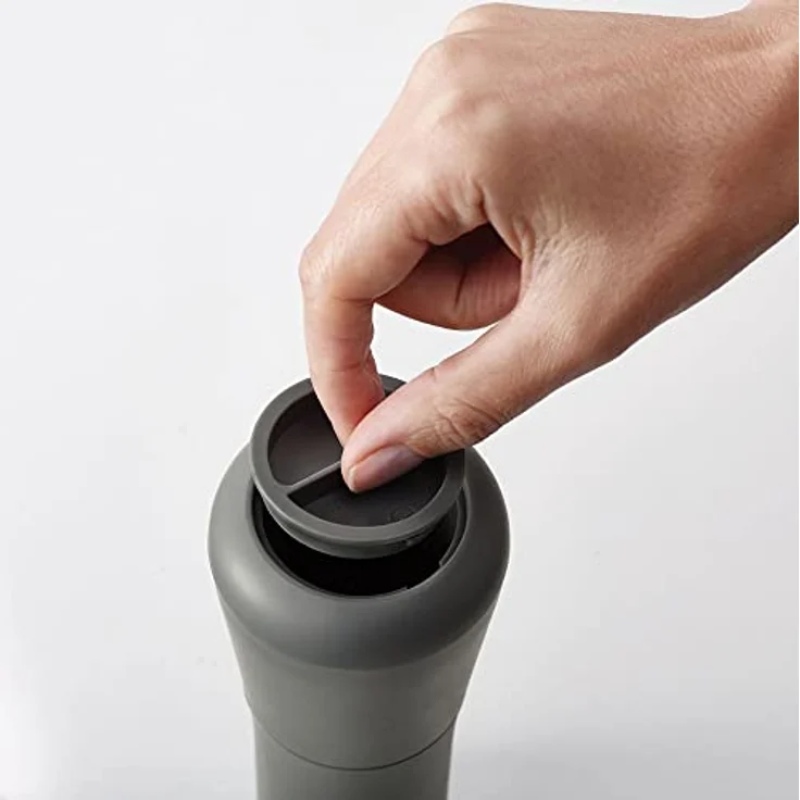 Joseph Joseph Milltop - Salz- und Pfeffermühlenset - dunkelgrau hellgrau – Bild 4