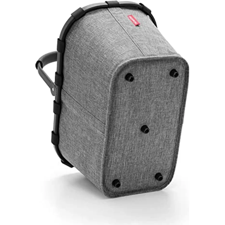 reisenthel carrybag Twist Silver - Stabiler Einkaufskorb mit viel Stauraum und praktischer Innentasche – Elegantes und wasserabweisendes Design – Bild 4