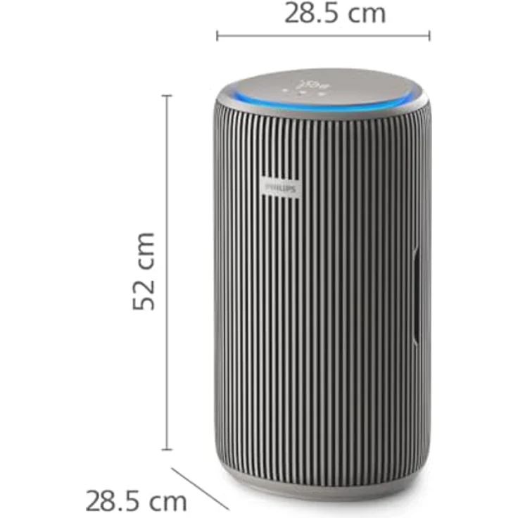Philips AC3210/12, Luftreiniger mit HEPA-Filter, Luftreinigungsrate 500 m³/h für Räume bis 130 m², geräuscharm (47,5 dB), beige – Bild 9