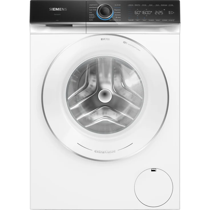 Siemens Extraklasse WG66B2A91, Frontlader Waschmaschine mit 11 kg Fassungsvermögen, max. 1600 U/min, i-Dos und Antiflecken-System