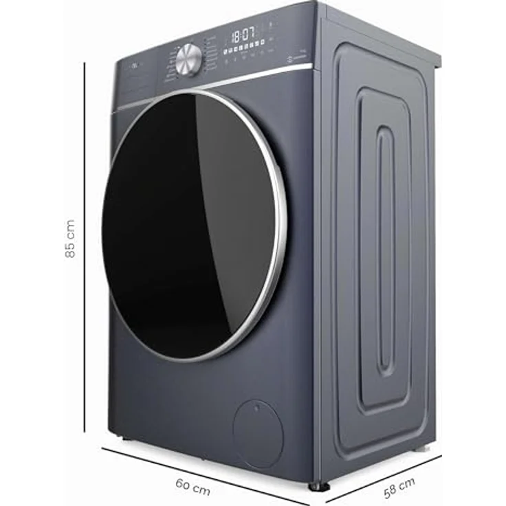 Cecotec Waschmaschine Bolero DressCode 8800 Inverter, 8 kg Fassungsvermögen, 16 Programme, Ice Blue A – Bild 2