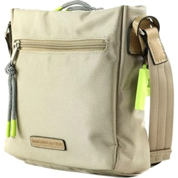 Picard Lucky One Umhängetasche, 24 cm, braun, Nylon, mit Reißverschluss- und Magnetverschlussfächern – Bild 4