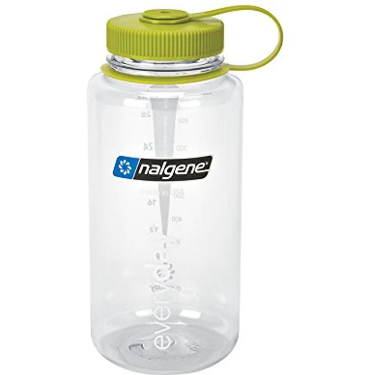 Nalgene Uni Wide Mouth 1L Trinkflasche, Grau, 1 – Bild 7