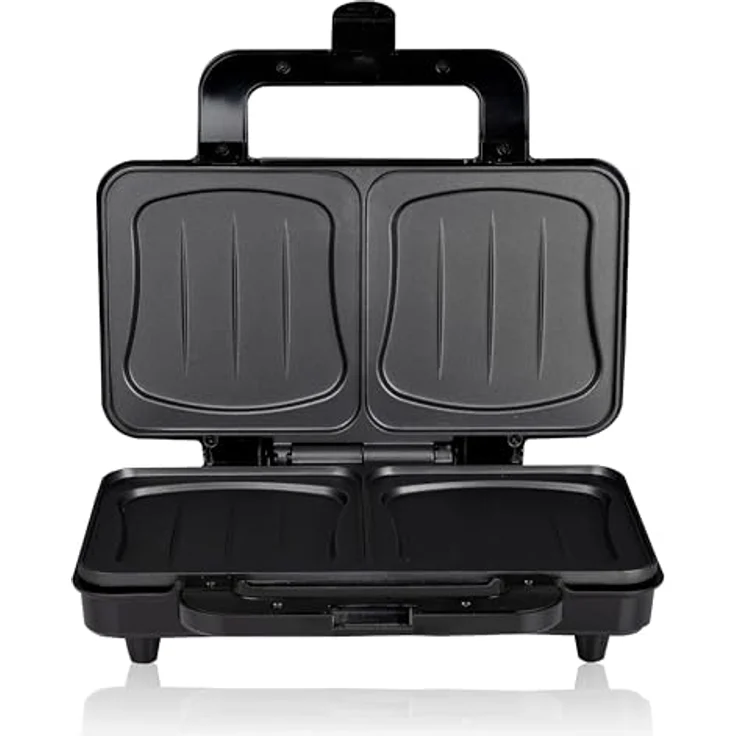 *Alpina* 2-in-1-Sandwichmaker XL, 900,00 W - Leistungsstarkes Must-have für schnelle und leckere Snacks, weiß – Bild 2