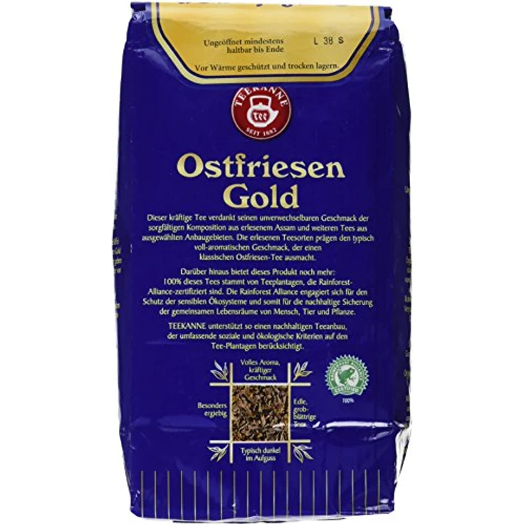 Teekanne "Ostfriesen Gold", loser Tee, 500g – Bild 2
