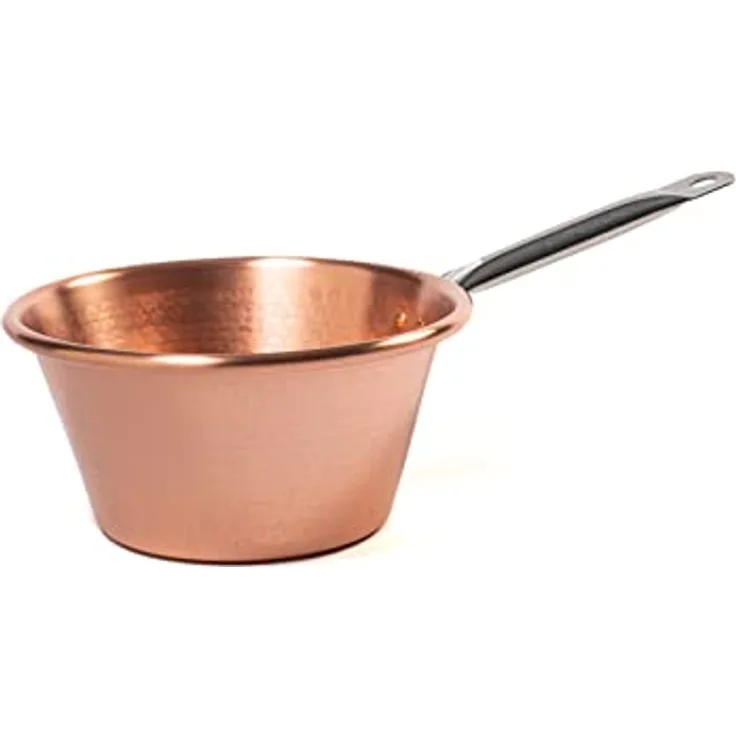 Home Paolo aus Kupfer, auch für Induktion geeignet, Griff aus Edelstahl, 24 cm