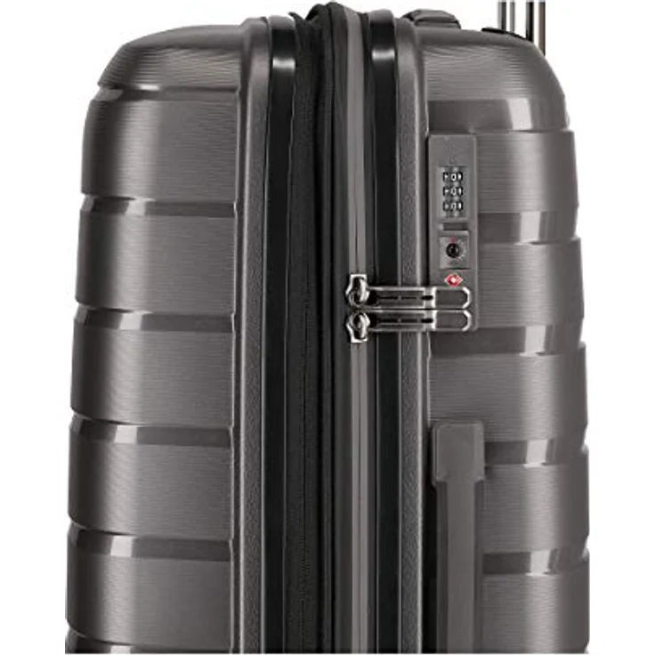 Travelite Air Base Kofferset 3-tlg. 4w L/M erw./S anthrazit 75340-04 – Bild 5