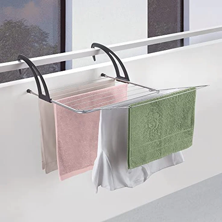 Metaltex 406008002 Seran Balkon-Wäschetrockner 7 m – Bild 2