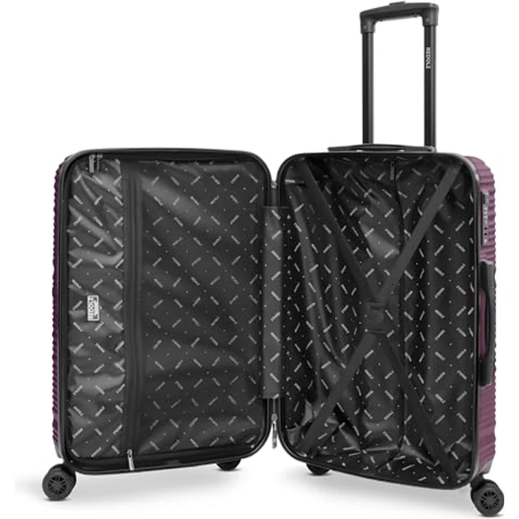 Redolz Koffer Essentials 16 3-SET 4 Rollen Kofferset 3-teilig, Rot, (XL) – Bild 5