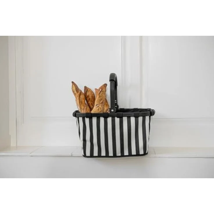 reisenthel Carrybag Einkaufstasche, 48 cm, weiß, 100% PET, leicht und vielseitig – Bild 7