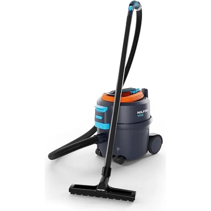 Nilfisk VP 300 HEPA, Bodenstaubsauger mit 10 l Staubbehälter, 5,3 kg leicht und robustem Zubehör