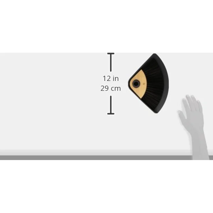 RIG-TIG by Stelton Sweep-IT Kehrschaufel & Handfeger, Grau, 19 x 3 x 28 cm – Bild 5