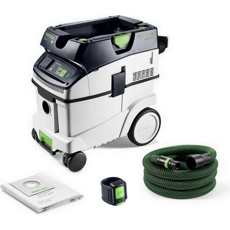 Festool Absaugmobil CLEANTEC CTL 36 EI CT-F, Nass- und Trockensauger mit Bluetooth Fernbedienung, 36 l, antistatisch, Touch-Bedienung