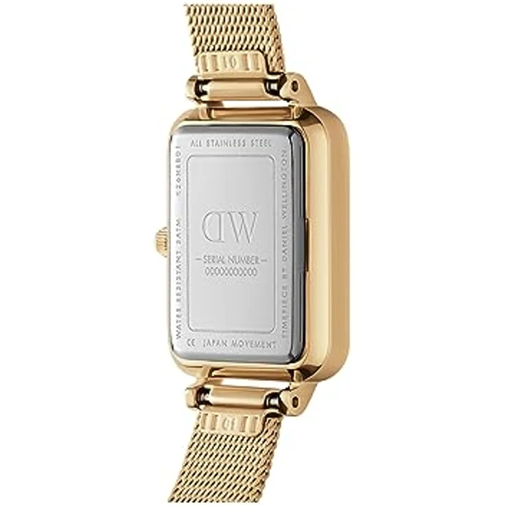 Daniel Wellington Quadro Uhr 20x26mm Double Plated Stainless Steel (316L) Gold – Bild 5