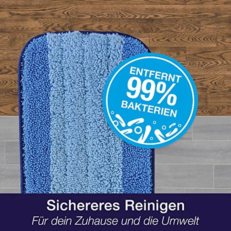 Bona Reinigungspad, Polyester, Blue, 25,5 cm – Bild 5