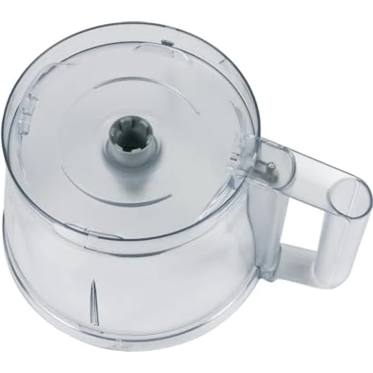 easyPART Rührschüssel passend für Bosch 12009553, Kunststoffschüssel mit 2,3 l Fassungsvermögen, transparent, 182 mm Durchmesser, 133 mm Höhe – Bild 3