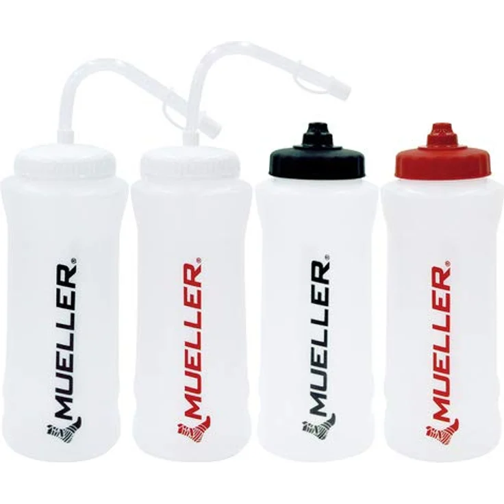 Mueller Sport Trinkflasche mit Strohhalm 0,95L – Bild 3