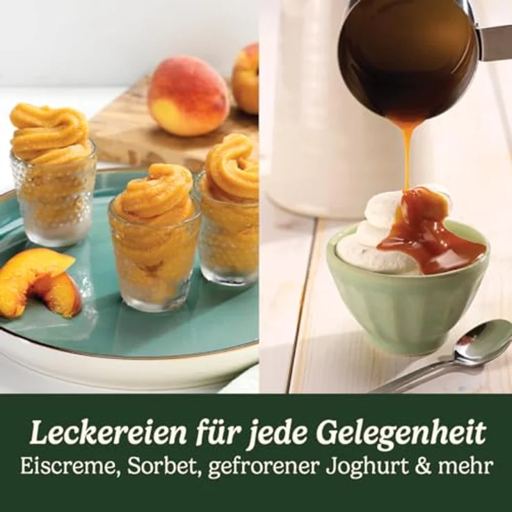 Cuisinart ICE48U Eismaschine, 1,42 l Softeis, Gelato, Sorbet, gefrorener Joghurt, Topping-Spender, 6 Portionen, fertig in 20 Minuten, einfach zu bedienen und zu reinigen – Bild 4