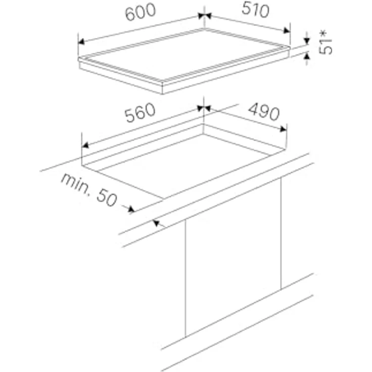 Küppersbusch KE 6110.0 SE Glaskeramikkochfeld autark, 60 cm, 9 Leistungsstufen, Stop-and-Go, Kindersicherung, selectControl – Bild 2