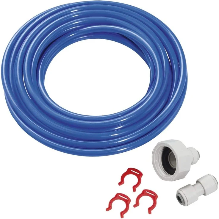 Xavax Wasseranschluss-Set für US-Kühlschränke, Blau, versandkostenfrei
