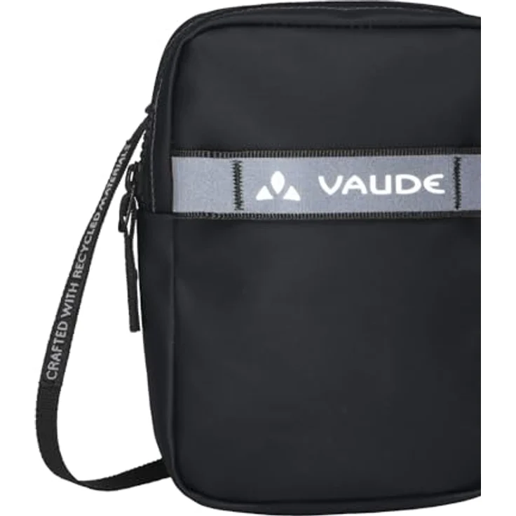 Vaude Kataja, Umhängetasche, Schwarz, praktische Taschen, verstellbarer Umhängeriemen, robustes Polyurethan – Bild 7