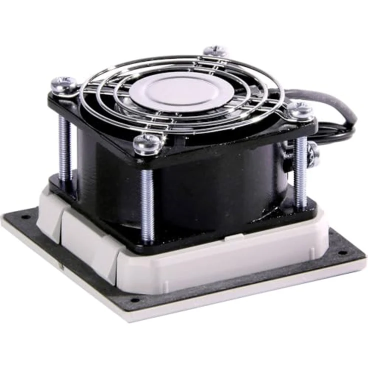 Elmeko LV 85, Belüftungsventilator 24V DC mit 20 m³/h Luftdurchsatz, leise 48,5 dB, 80 x 80 x 44,5 mm, made in Germany – Bild 2