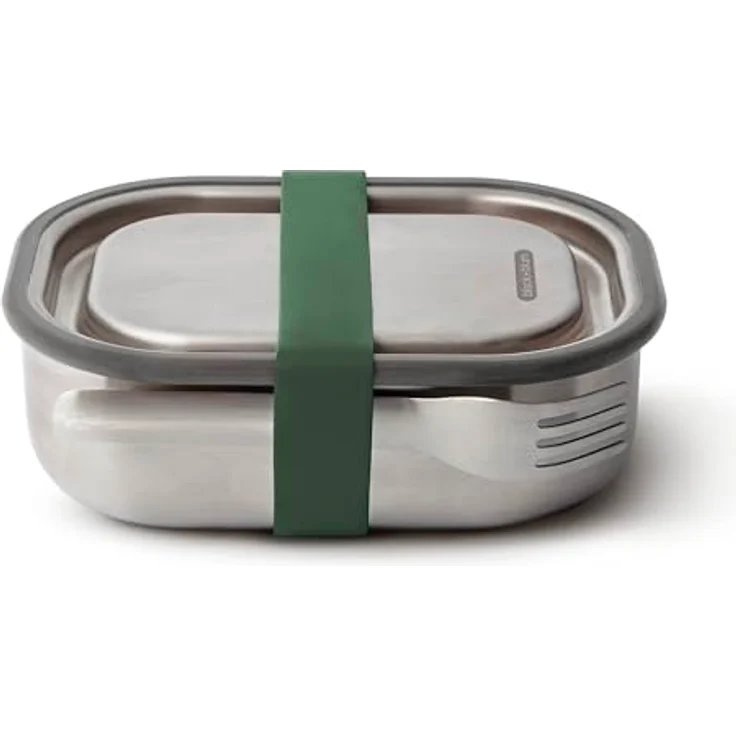 Black+Blum Edelstahl Lunchbox, olive, 600ml – Bild 2
