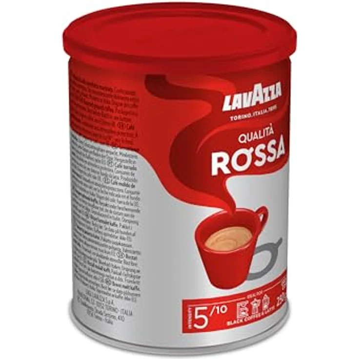 Lavazza Gemahlener Kaffee - Qualità Rossa - 250g Dose – Bild 2