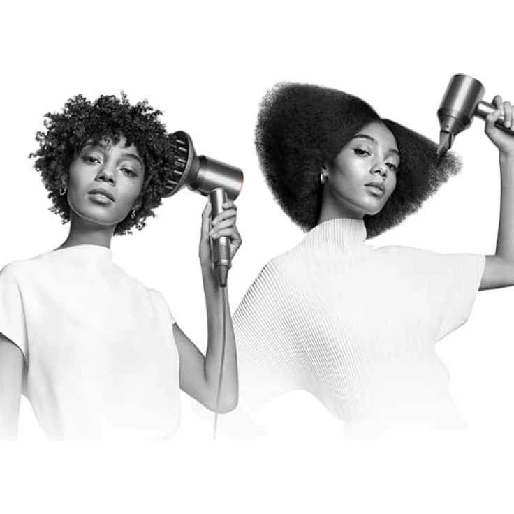 Dyson Supersonic™ Haartrockner Curly+Coily, schneller Luftstrom, intelligente Temperatur-Regulierung, Nachtblau/Kupfer – Bild 2