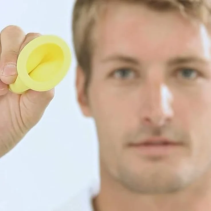 BellaBambi® mini solo SENSITIVE, Faszien Cup für Massage und Wellness, gelb, sanfte Intensität – Bild 2