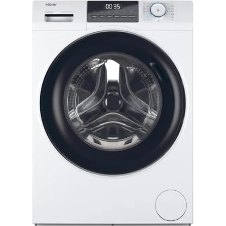 Haier HW80-BP14929A-S, Frontlader Waschmaschine mit 8 kg Fassungsvermögen und 1400 RPM, Weiß – Bild 2