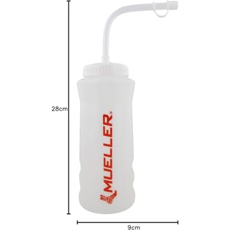 Mueller Sport Trinkflasche mit Strohhalm 0,95L – Bild 5