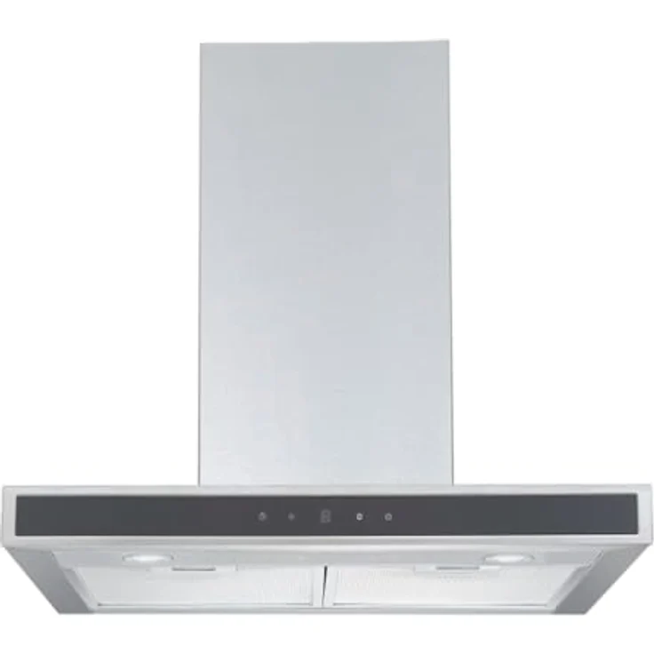 PKM 8060GH Dunstabzugshaube, 60 cm, 3 Stufen, schwarze Glasblende, moderne LED-Beleuchtung, Touch Control – Bild 1