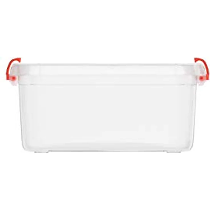 KIS Aufbewahrungsbox K Latch Box 14 Liter in transparent-orange, Plastik, 39x29x18 cm – Bild 2
