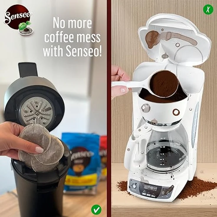 Senseo Kaffeepads Mild Roast, Feiner und Samtweicher Geschmack, Kaffee Pads für Kaffepadmaschinen, 480 Pads – Bild 8
