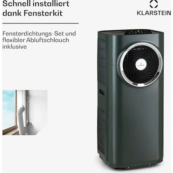 Kraftwerk 10040190 Eco Smart 11 Mobiles Klimagerät, Monoblock-Klimaanlage, 3-in-1, 11.500 BTU, App-Steuerung, Fernbedienung – Bild 6