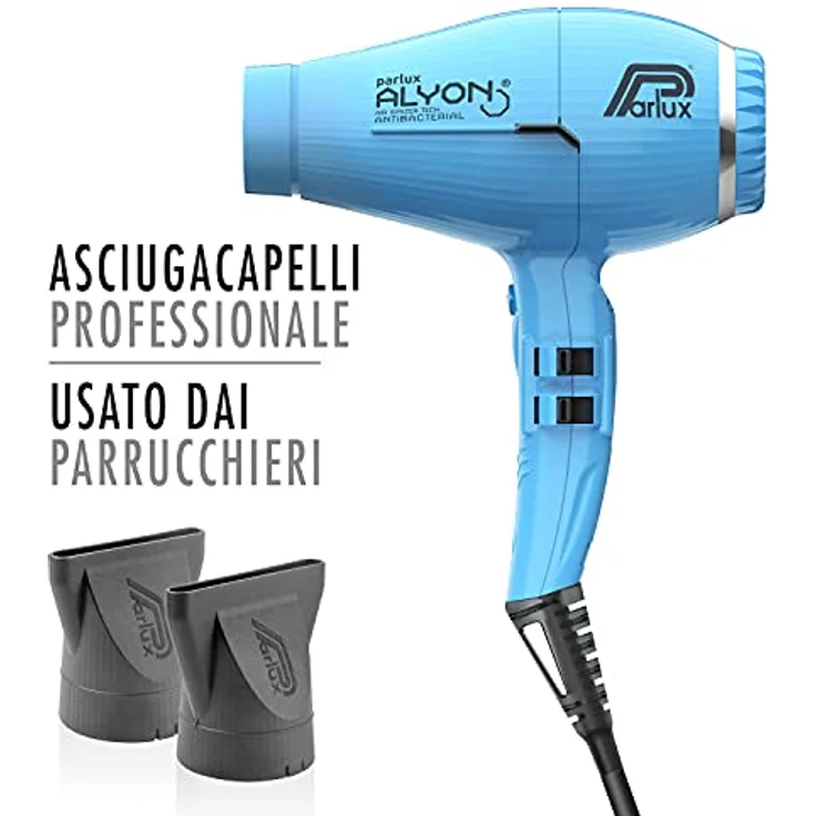 Parlux 8021233132223 Alyon Ionic blau Haartrockner – Bild 2