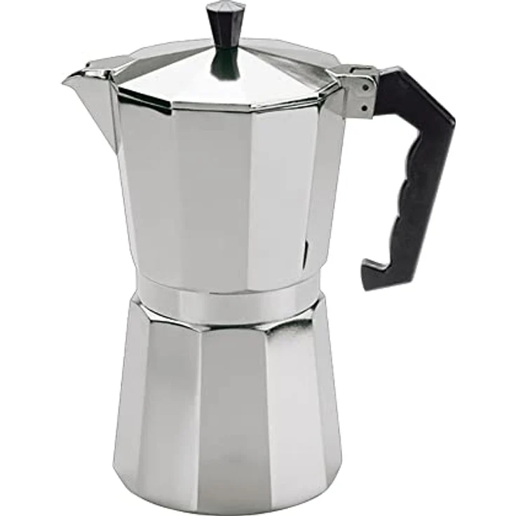 Cilio Espressokocher CLASSICO - 9 Tassen, Aluminium, höhenverstellbar  – Bild 1