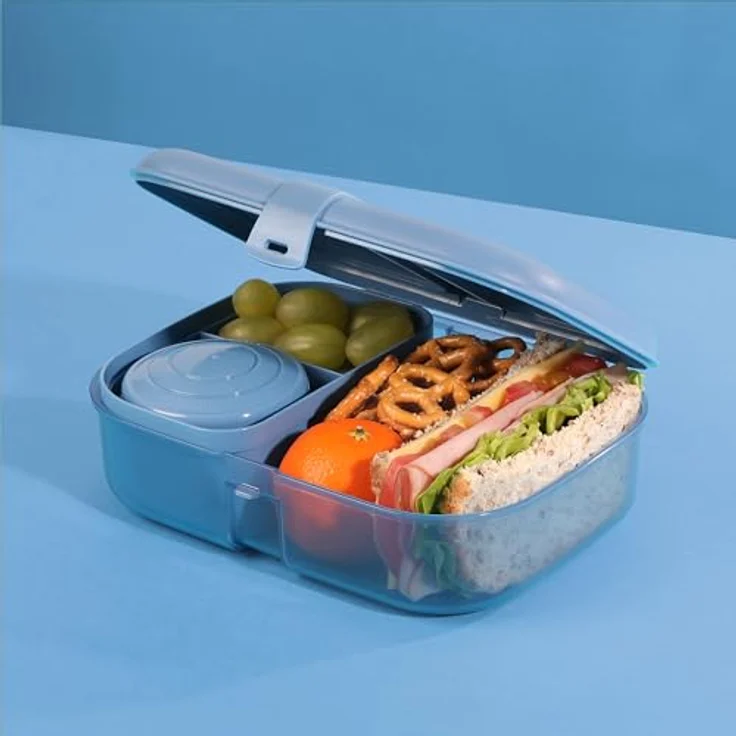 sistema Lunchbox RIBBON - Nachhaltige Lunchbox aus recyceltem Kunststoff, Farbwahl – Bild 2
